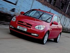 Hyundai Accent 3-Door 2007 года (ZA)